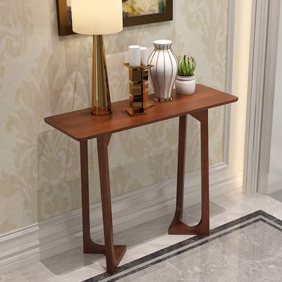 HAIZHEN Side End Table Rubber Wood Entryway Table, Tv Console Table Wood Entry Table, Modern Sofa Table for Living Room,Hallway Hall Bedroom Available in 8 Sizes for Living Room Bedroom