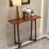 HAIZHEN Side End Table Rubber Wood Entryway Table, Tv Console Table Wood Entry Table, Modern Sofa Table for Living Room,Hallway Hall Bedroom Available in 8 Sizes for Living Room Bedroom view 1