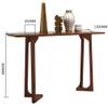 HAIZHEN Side End Table Rubber Wood Entryway Table, Tv Console Table Wood Entry Table, Modern Sofa Table for Living Room,Hallway Hall Bedroom Available in 8 Sizes for Living Room Bedroom view 2