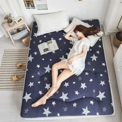 ZWDYY Tatami Floor Sleeping Mat Pad Topper,Foldable Students Dormitory Sleeping Pad Floor Mattress Adult Futon Floor Mat Camping Mattress,E,Full:120x200cm(47 * 79inch)