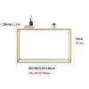 HAIZHEN Side End Table Sofa Side Table, Console Table Entryway Hall Table with 4 Sizes, Long Narrow Accent Table for Living Room, Against Any Wall. 80CM/100CM/120CM/140CM for Living Room Bedroom view 3