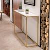 HAIZHEN Side End Table Sofa Side Table, Console Table Entryway Hall Table with 4 Sizes, Long Narrow Accent Table for Living Room, Against Any Wall. 80CM/100CM/120CM/140CM for Living Room Bedroom view 4