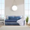 Nautica - Daybed Bedding Sets, Cotton Reversible Bed Set with Matching Shams & Pillow Cover, Lightweight Bedding Set for All Seasons (Coveside Blue, Daybed) view 1
