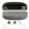 Car Sunglasses Glasses Holder, for BMW X1 X3 X4 X5, for Mercedes Benz A/B/C/E GLA CLA GLK GL ML GLE Class,Beige view 4