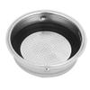 Reusable Coffee Filter Basket, Stainless Steel Permanent Filter for 8-12 Cup Coffee Machine view 2