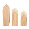Artemio 8 Wooden Houses + Tray 24 x 18 x 5.5 cm view 2