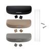LadyCent Car Sunglasses Holder Glasses Case, for OPEL Corsa Insignia Astra Antara Meriva Zafira,Beige view 4