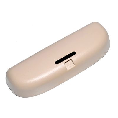 LadyCent Car Sunglasses Holder Glasses Case Glasses Storage Box Accessories, for Odyssey 2009-2021,Beige