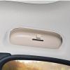 LadyCent Car Sunglasses Holder Glasses Case Glasses Storage Box Accessories, for Odyssey 2009-2021,Beige view 2