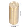 Alvinlite Stainless Steel Dredge, Spice Jar Salt and Pepper Shaker for Kitchen Condiments (Gold) view 2