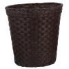 Blanket Round Woven Wicker Waste Basket: Rattan Paper Trash Can Straw Storage Laundry Hamper Flower Basket Vase Laundry view 1