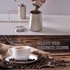 Coffee Sifter Ground Coffee Receiver Stainless Steel Coffee Filter Container with Non-Slip Base, Coffee Sieve Ultra Fine Mesh, Coffee Strainer for Sustainable Brewing view 2