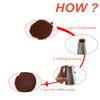 Coffee Sifter Ground Coffee Receiver Stainless Steel Coffee Filter Container with Non-Slip Base, Coffee Sieve Ultra Fine Mesh, Coffee Strainer for Sustainable Brewing view 4
