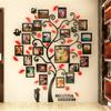 107cm*130cm(42''*51'') 3D Acrylic Crystal Wall Sticker Adhesive DIY Stereo Photo Frame Tree Pattern Wear Resistant Home Home Accessories (A) view 4