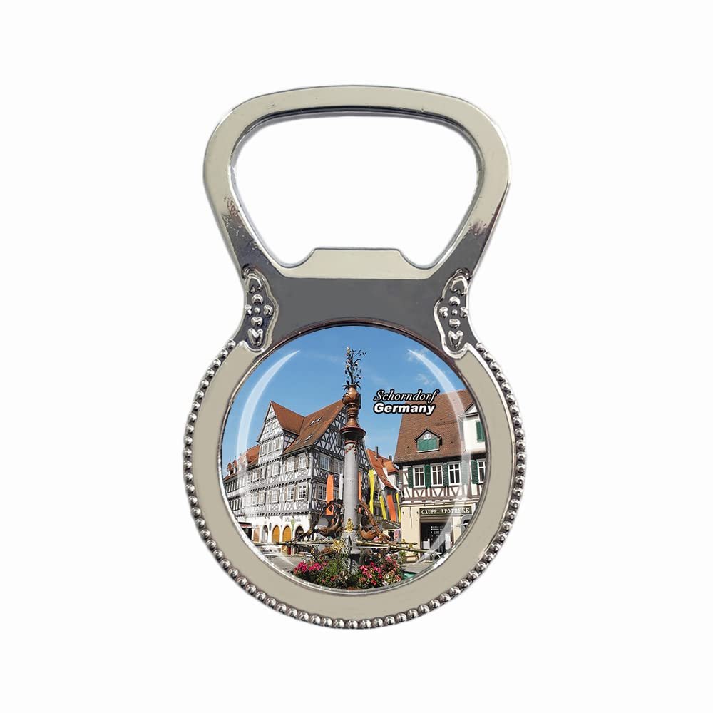 Schorndorf Baden-Wrttemberg Germany Fridge Magnet Bottle Opener Tourist Souvenir Gift Collection Refrigerator Magnetic Sticker