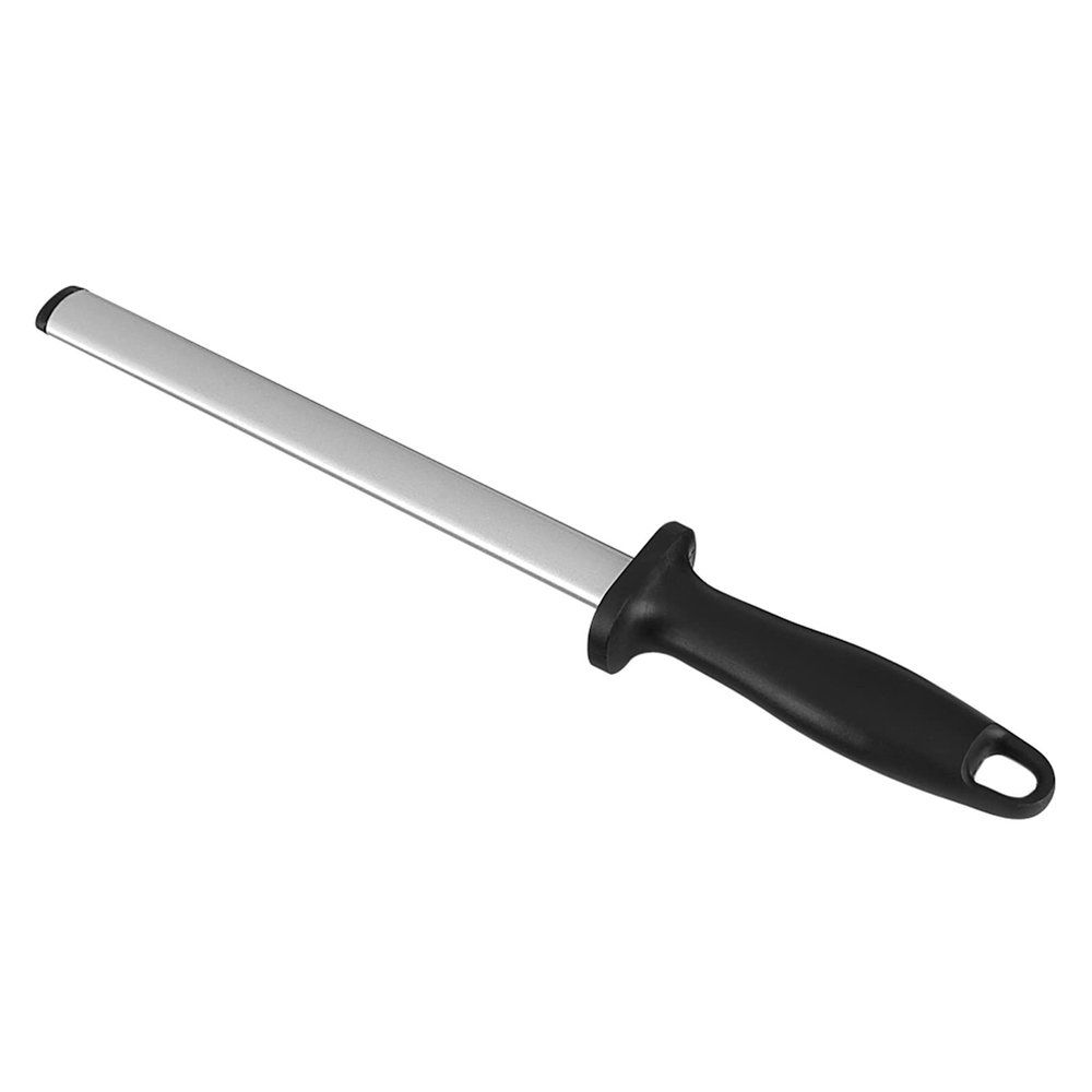 Alvinlite 10 Inch Sharpening Rod, Ceramic Sharpener Stick for Kitchen Knife Scissors
