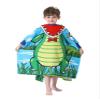Athaelay Soft Microfiber Swim Cover-ups for 3 to 10 Years Old Kids Hooded Bath Beach Poncho Towels (Alligator, Fits 3-10 Years) view 4