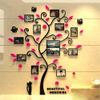 107cm*130cm(42''*51'') 3D Acrylic Crystal Wall Sticker Adhesive DIY Stereo Photo Frame Tree Pattern Wear Resistant Home Home Accessories (B) view 4