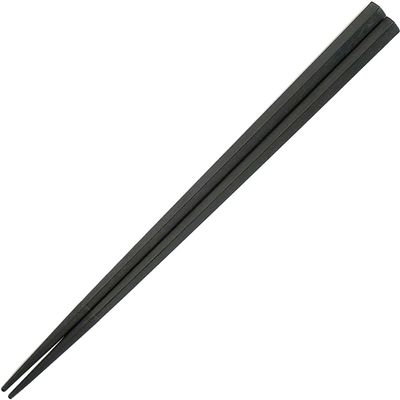 Fukui Craft SPS Resin Chopsticks, Made in Japan, Dishwasher Safe, Pentagonal Chopsticks, Black, 8.3 inches (21.0 cm), Made in Japan