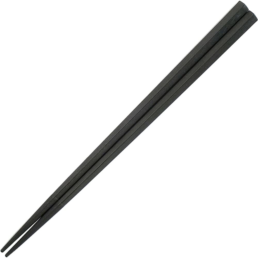 Fukui Craft SPS Resin Chopsticks, Made in Japan, Dishwasher Safe, Pentagonal Chopsticks, Black, 8.3 inches (21.0 cm), Made in Japan