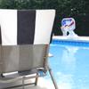 Superior Cabana Cotton Lounge Chair Cover, Outdoor Towel/Chaise Furniture Covers, Terry Cloth, Beach, Spa, Swim Accessories, Pool Chair Cover, Soft, Quick Drying, 32" x 102", Charcoal view 4
