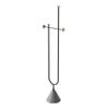 KKNH Coat Stand Metal Floor Coat Rack U-Shaped Design Coat Rack Bedroom Living Room Office Simple Modern Vertical Storage Rack 60.5 Inches High Suitable for Bedroom, Office (Color : A) view 1