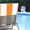 Superior Cabana Cotton Lounge Chair Cover, Outdoor Towel/Chaise Furniture Covers, Terry Cloth, Beach, Spa, Swim Accessories, Pool Chair Cover, Soft, Quick Drying, 32" x 102", Orange view 4