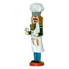 LUOZZY Traditional Wooden Chef Nutcracker Wooden Nutcracker Adorn for Christmas Festive Holiday Home Office Car Decor view 4