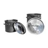 20 24 32 40 52QT Rustproof Stainless Steel Stock Pot Set, Kettle Steamer Pot Set view 4