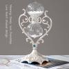 Hourglass Sand Timer Decorative,360 Rotating Metal White Sand Watch 30 Min,Antique Hour Glass Decor for Office Desk- Crafts,Ornaments (White Sand) view 3