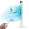 COSTWAY Tower Fan, 42-Inch Portable 80 Degrees Oscillating Fan with Remote, Smart Control Panel, 3 Wind Modes, 12H Timer, Quiet Bladeless Fan for Living Room, Bedroom, Kitchen, Office (White) view 1