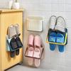 Creative Wall-Mounted Shoe Rack Multifunctional Household Daily Shoe Holder Wall Hanging Shoe Storage Organizer Shoe Cabinet view 3