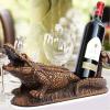 HHWKSJ Wine Bottle Holder, Creative Wine Rack, Wine Organizer Stand Countertop Tabletop Display for Home and Office view 3