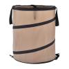 Leaf Trash Can, 10 Gallon Portable Trash Can, Reinforced Steel Spring Oxford Cloth Collapsible Leaf Bag Pop Up Garbage Can Waste Bag Container For Camping and Yard view 1