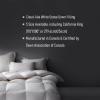 linens delight Highland Feather - Goose Down Comforter Duvet Insert California King Size - 600 Fill Power view 3