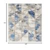 Nourison Home Elation Grey Multicolor 4' x 6' Area Rug - Easy Clean, Non Shedding, Bed Room, Living Room, Dining Room, Kitchen (4' x 6') view 2