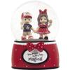 Precious Moments 213106 Disney You Make Every Day Magical Disney Fan Resin/Glass Musical Snow Globe view 1