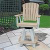 American Furniture Classics OS Home and Office 130-C-WWWT Counter Height Swivel Arm Chair view 2