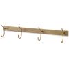 POSH Living 63883 Hook, Antique Gold, S view 1