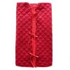 ZHENYANG CAREG Sorrento 50" Red Velvet Diamond Quilted Christmas Tree Skirt Christmas Tree Decoration Fashionable Design (Tree Skirt Diameter : 50inch) view 4