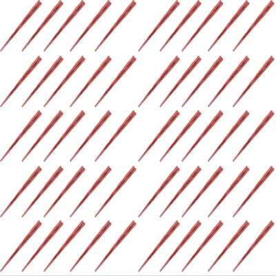 Fukui Craft Chopsticks, SPS Resin Chopsticks, Made in Japan, Dishwasher Safe, Carved Hex Sword, Brown, 8.9 inches (22.5 cm), Made in Japan (50 Pairs)