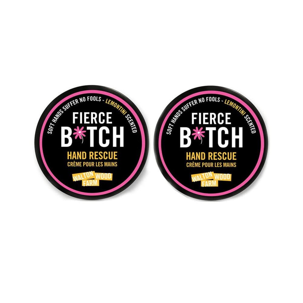Walton Wood Farm, 4 oz Hand Rescue: (Fierce B*tch (2 Pack))