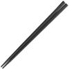 Fukui Craft Chopsticks, PBT Resin Chopsticks, Made in Japan, Dishwasher Safe, Thick Square Chopsticks, Black, 8.9 inches (22.5 cm), Made in Japan (50 Pairs) view 2