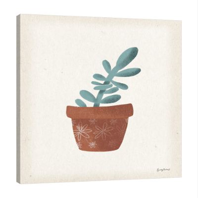 Jaxson Rea "Greenhouse V Gallery Wrapped Canvas by Becky Thorns, 24" x 30"