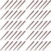 Fukui Craft Chopsticks, PBT Resin Chopsticks, Made in Japan, Dishwasher Safe, Round Headed Square Wood Grain, Brown, 8.3 inches (21.0 cm), Made in Japan (50 Pairs) view 1