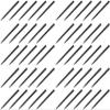 Fukui Craft SPS Resin Chopsticks, Commercial Use, Made in Japan, Dishwasher Safe, Hex Chopsticks, Diagonal Head, Black, 8.9 inches (22.6 cm), Made in Japan (50 Pairs) view 1