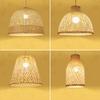 Bamboo Weaving Southeast Asia Creative Handmade Rural Chinese Bamboo Cage Tea House Restaurant Chinese Rattan (Color : A) view 4