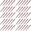 Fukui Craft Chopsticks, PBT Resin Chopsticks, Made in Japan, Dishwasher Safe, Round Headed Square Wood Grain Chopsticks, Red, 8.3 inches (21.0 cm), Made in Japan (50 Pairs) view 1