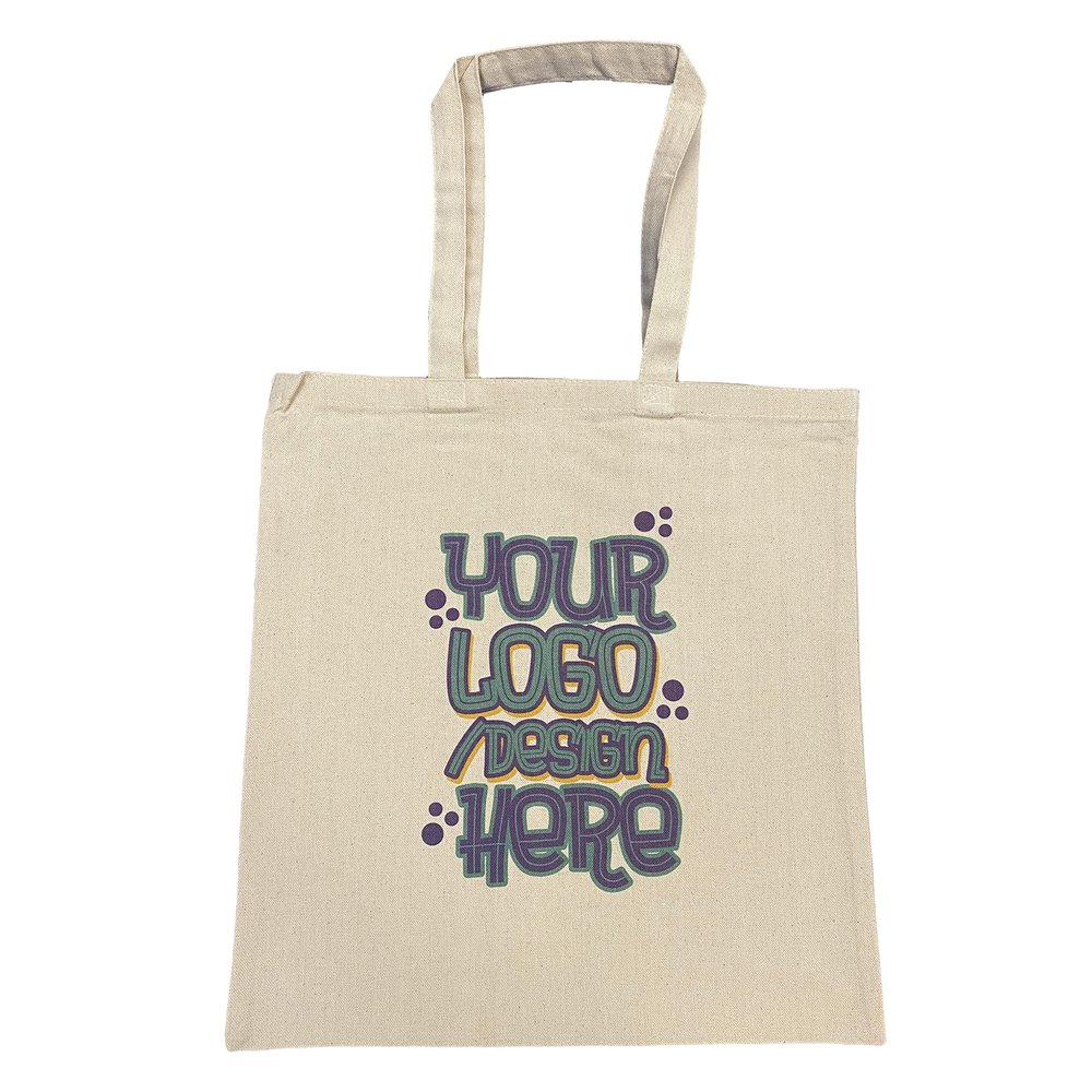 instMerch Custom Canvas Tote Bag for Women Personalized Gifts for Weddings, Bachelorette Parties, Beach Reusable (Pack of 10)