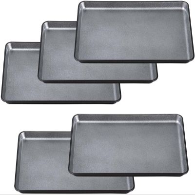 [Amazon.co.jp Exclusive] Fukui Craft Tabletop Tray and Bon Non-Slip Treatment, Made in Japan, Sengoku Chotebon, Ginashiji Tenkuro Shak0 (5 Pieces)